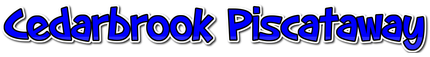 A white background with a black and white logo