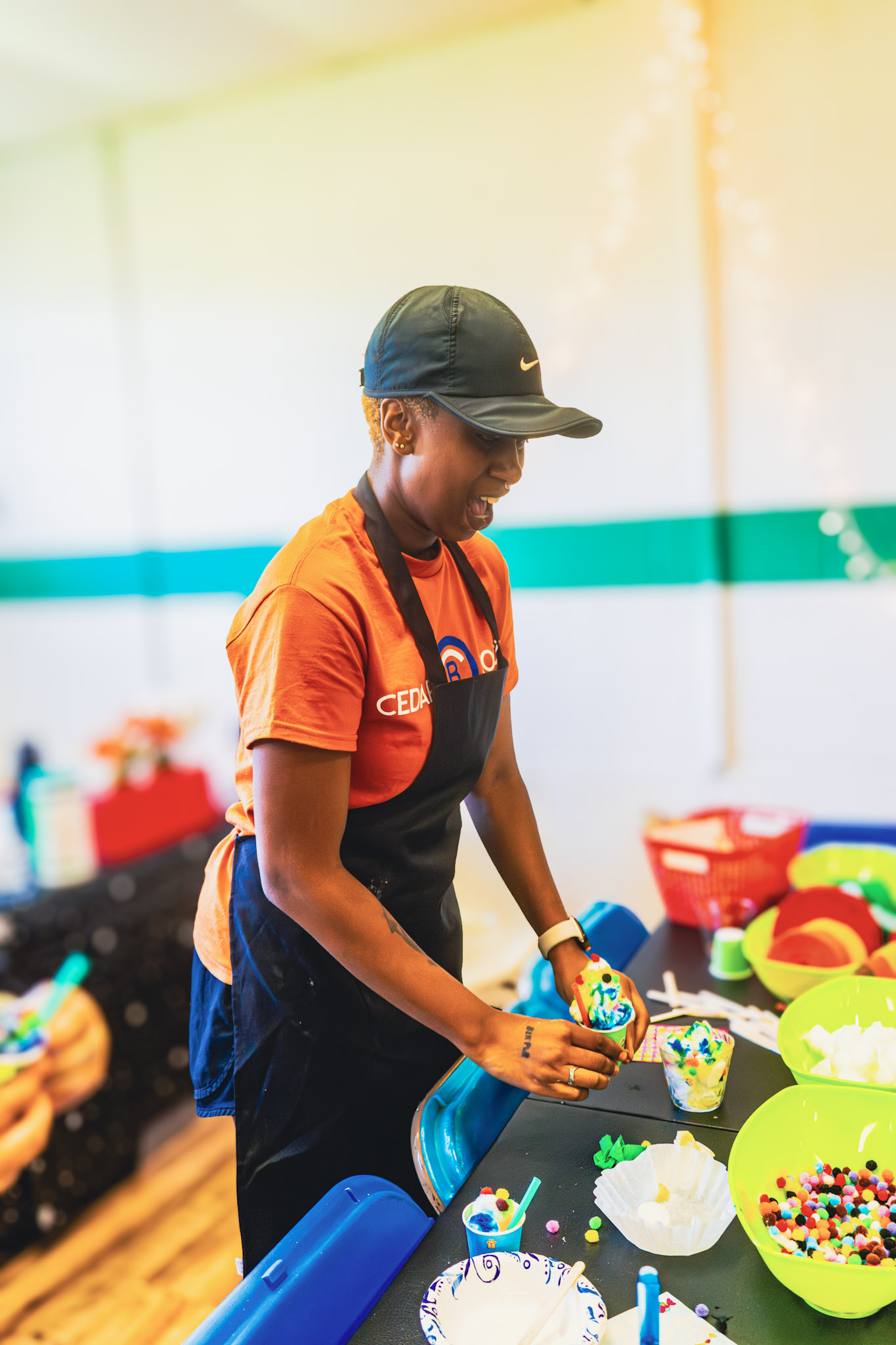 Campers Creating Art